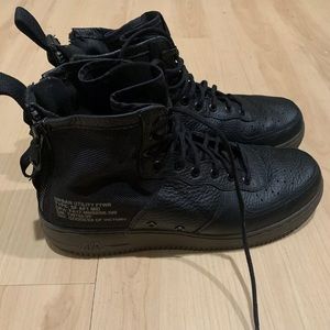 Nike SF Air Force 1 Mid Black Dark Hazel